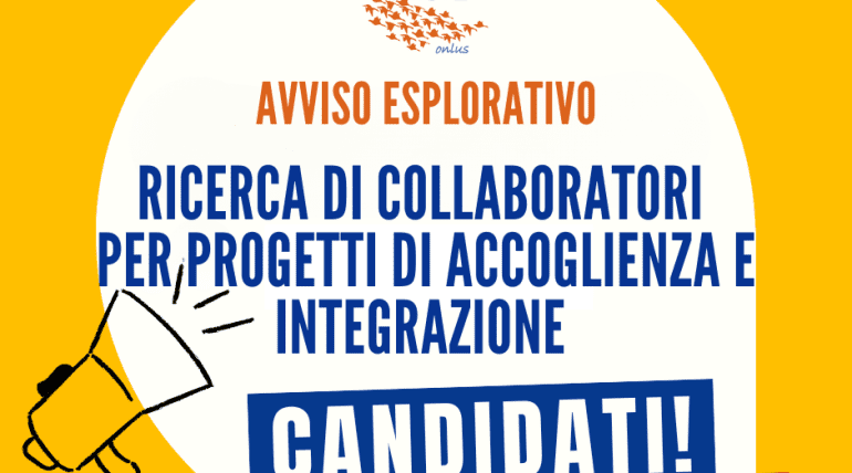 Avviso Esplorativo per ricerca di personale interessato a collaborare in progetti di Accoglienza e Integrazione della Comunità Oasi2 San Francesco – Avviso Aperto